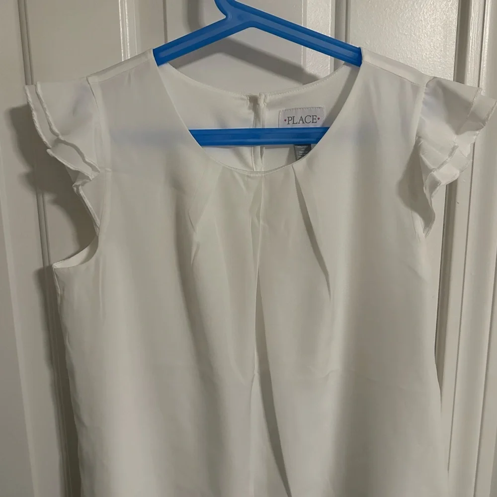 NWT The Children’s Place- White Dress Shirt